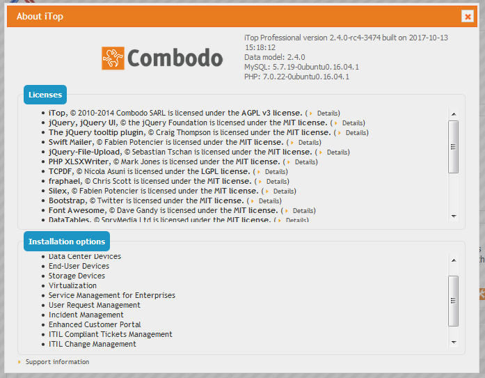 About iTop About iTop