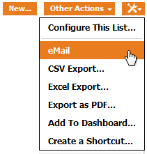 Toolkit operation: eMail Toolkit operation: eMail