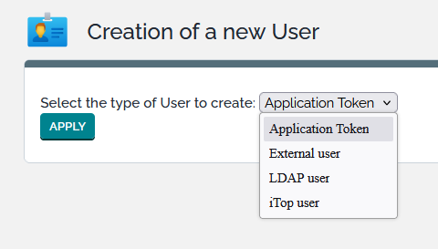 Different types of user Accounts