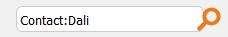 Global search scope: Contact Global search scope: Contact