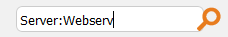 Global search scope: Server Global search scope: Server