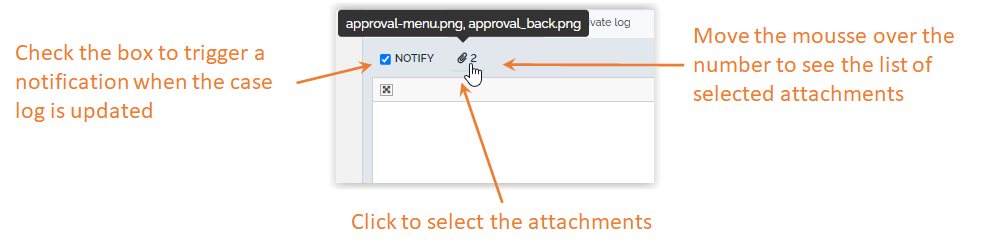 Email Reply on a case log Email Reply on a case log