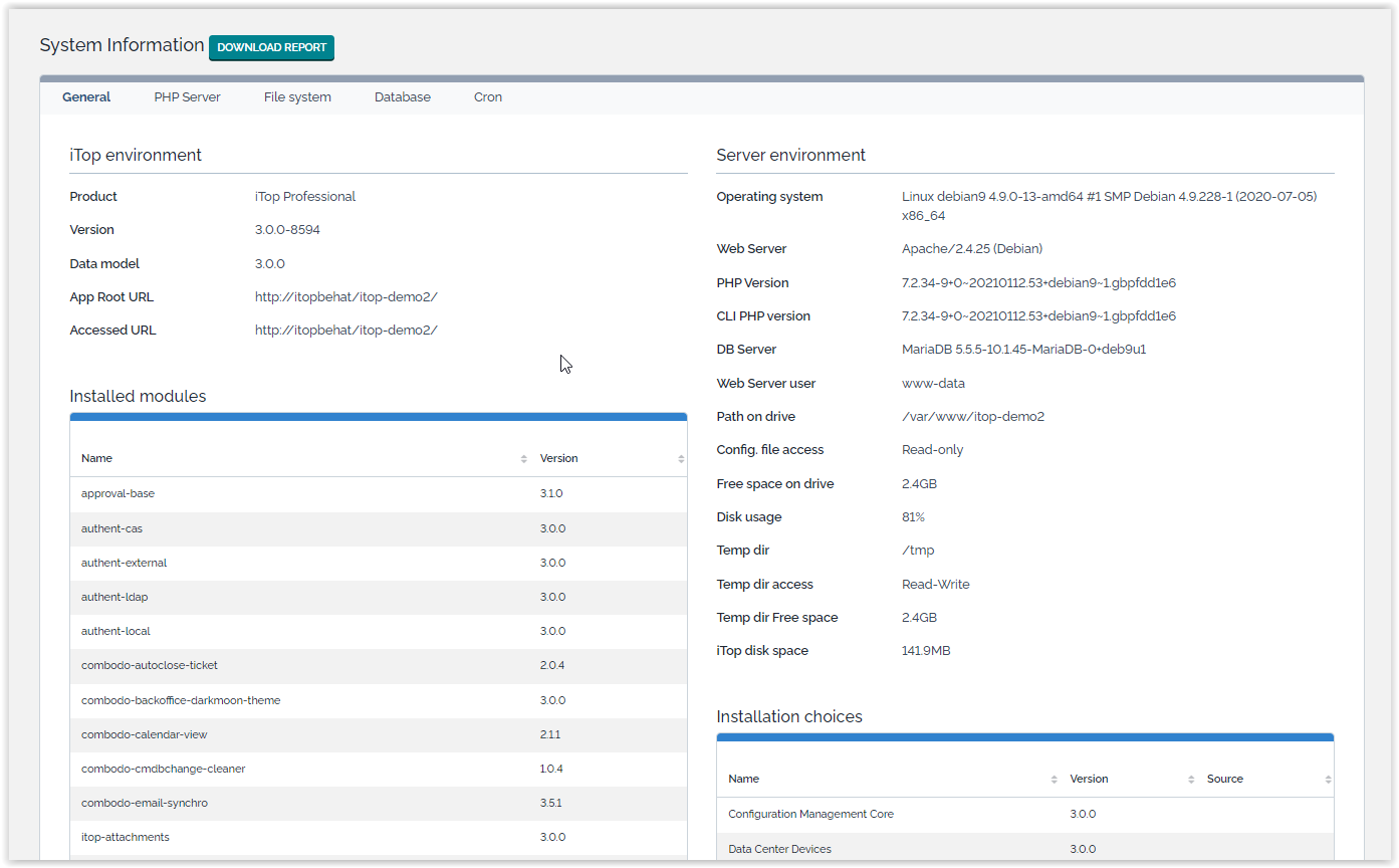  System Information general tab