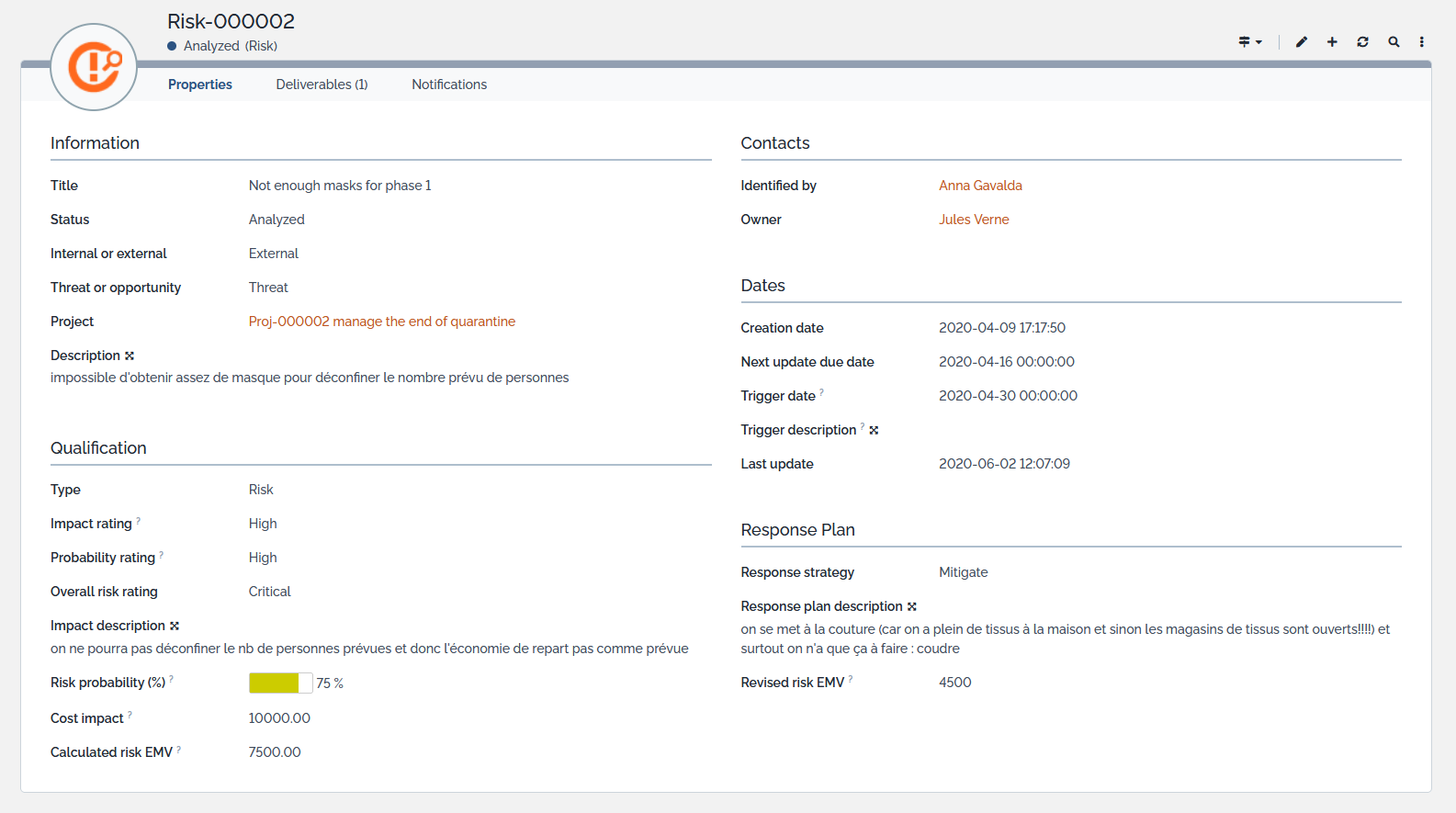 Risk Management Risk Management