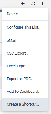 Toolkit operation: Create a Shortcut Toolkit operation: Create a Shortcut