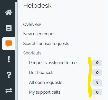 Count in query menus Count in query menus