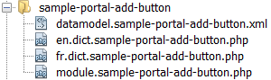 Module structure Module structure