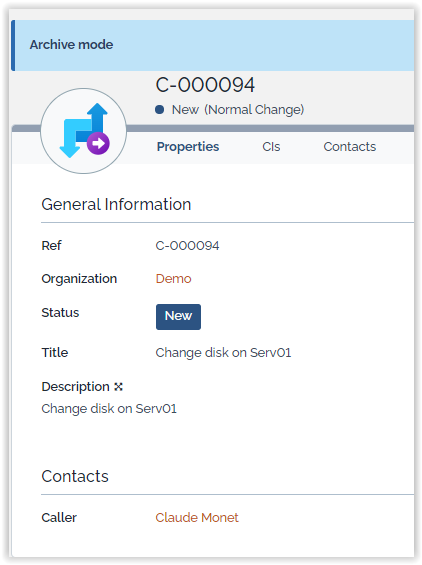 External Key to an archived object in archived mode External Key to an archived object in archived mode