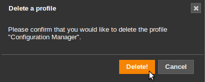 Remove Profile Remove Profile