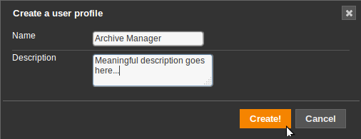 Add Profile Add Profile