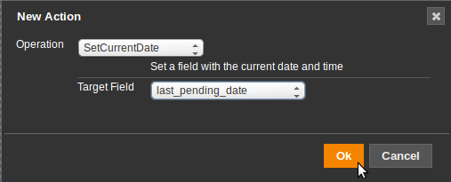 Creating a new Action Creating a new Action