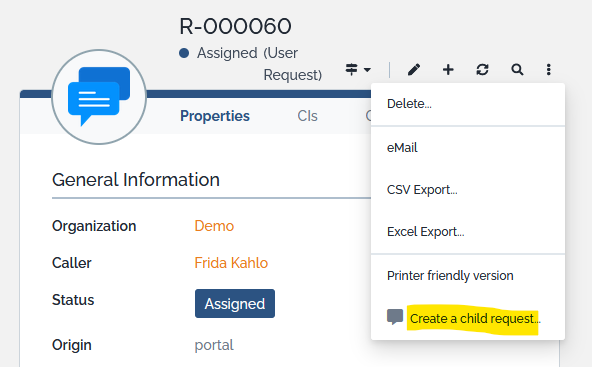 Ticket Specific Actions buttons Ticket Specific Actions buttons