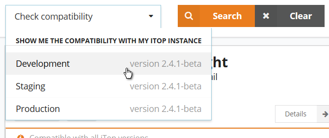 Checking the compatibility Checking the compatibility