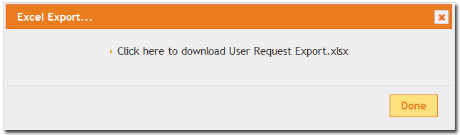 Excel Export progress Excel Export progress