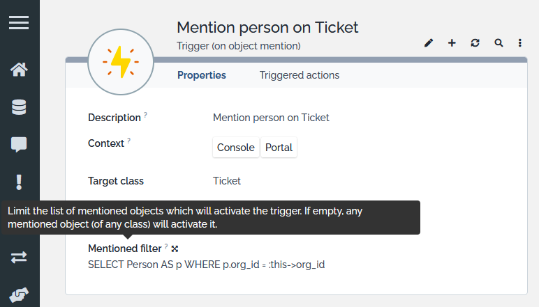Created Trigger Created Trigger