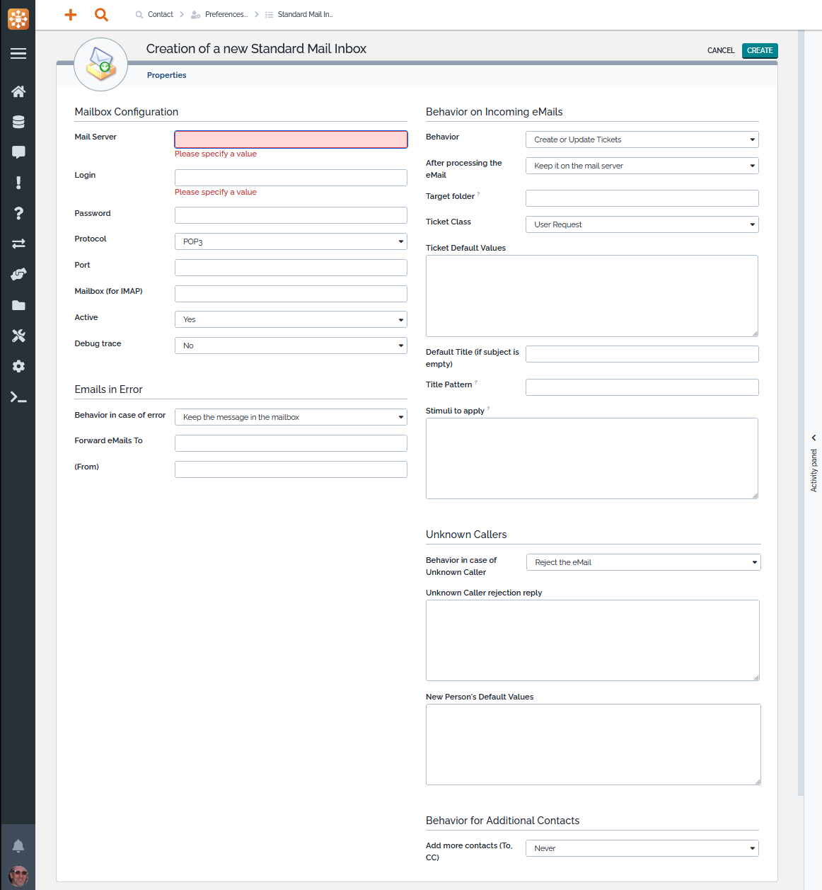New mail inbox 3.0 New mail inbox 3.0