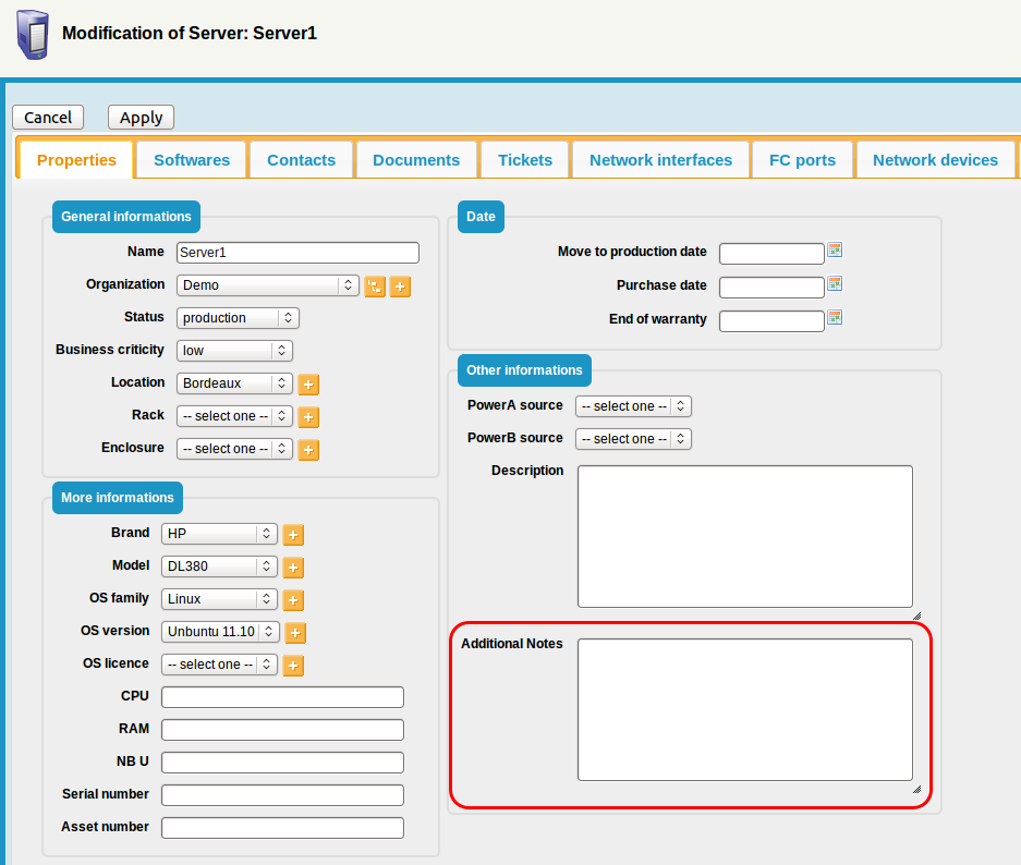 Customized Server Customized Server