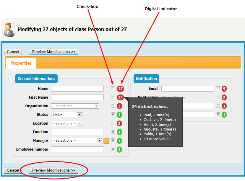 Modify All Form Modify All Form