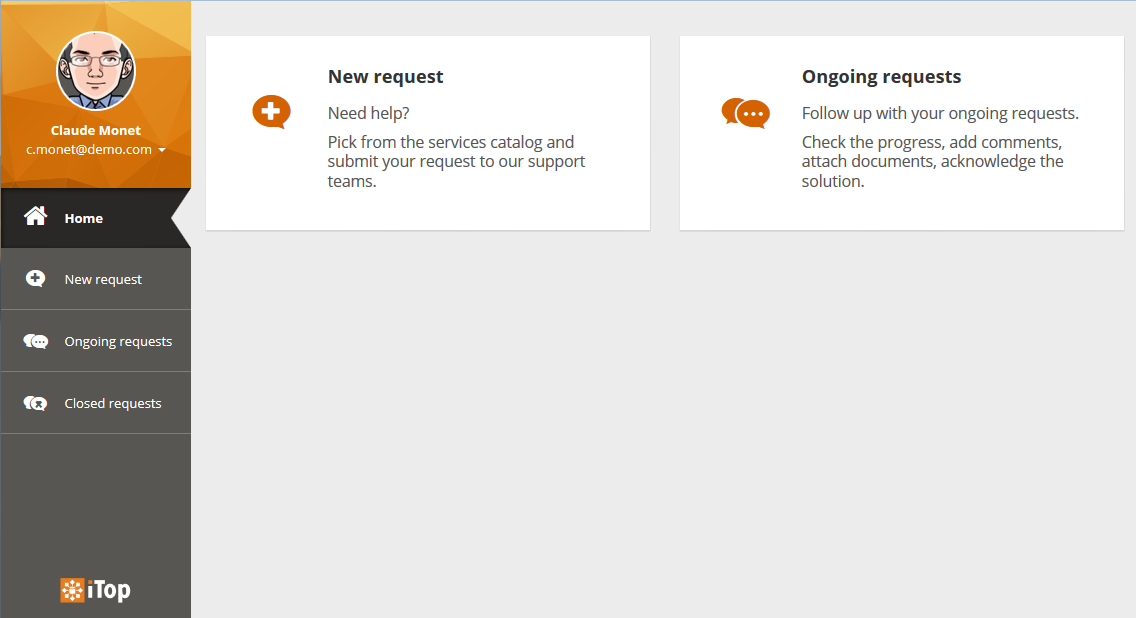 Portal Home page - laptop screen Portal Home page - laptop screen