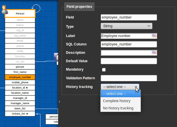 history tracking history tracking