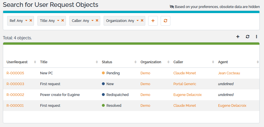 A Non-Paginated List A Non-Paginated List