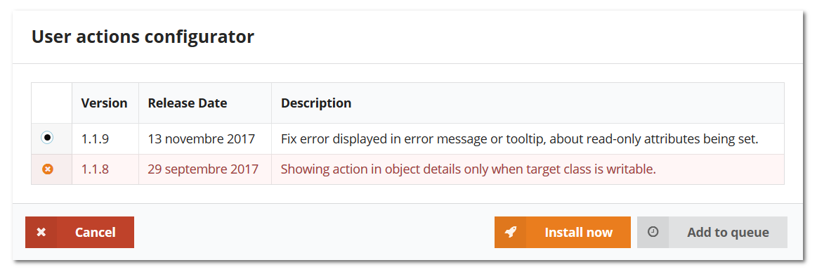 Extensions deployment Extensions deployment