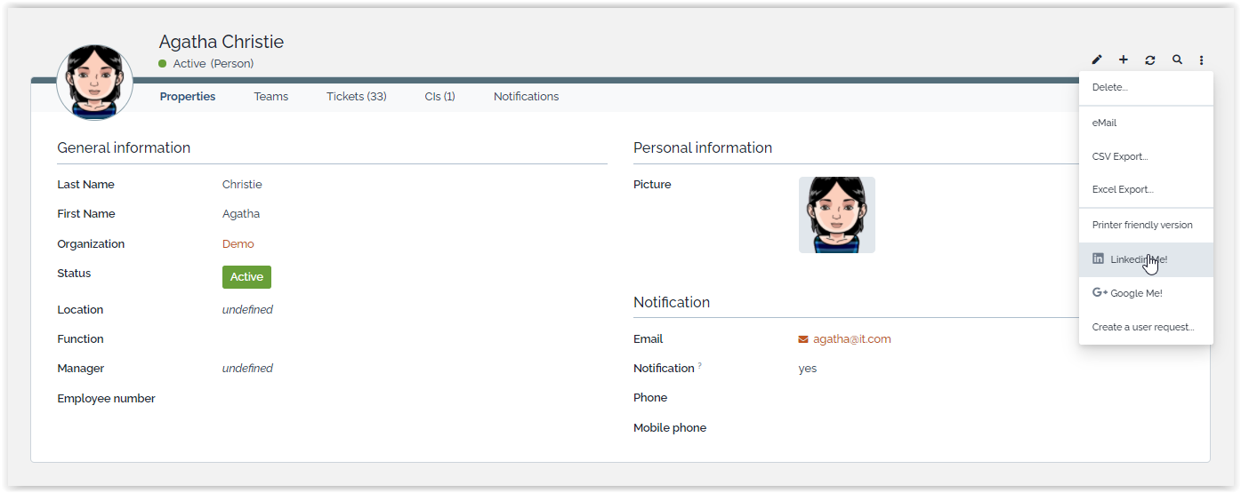 Hyperlinks configurator linkedin Hyperlinks configurator linkedin
