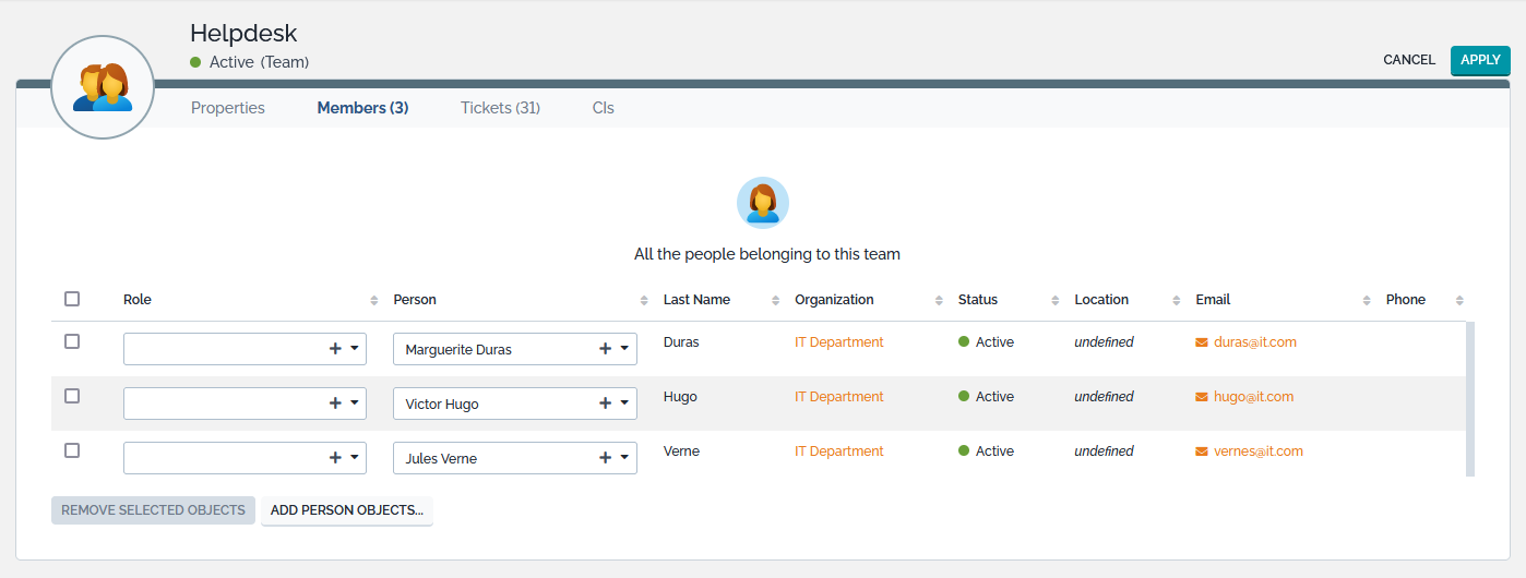 Managing team members Managing team members