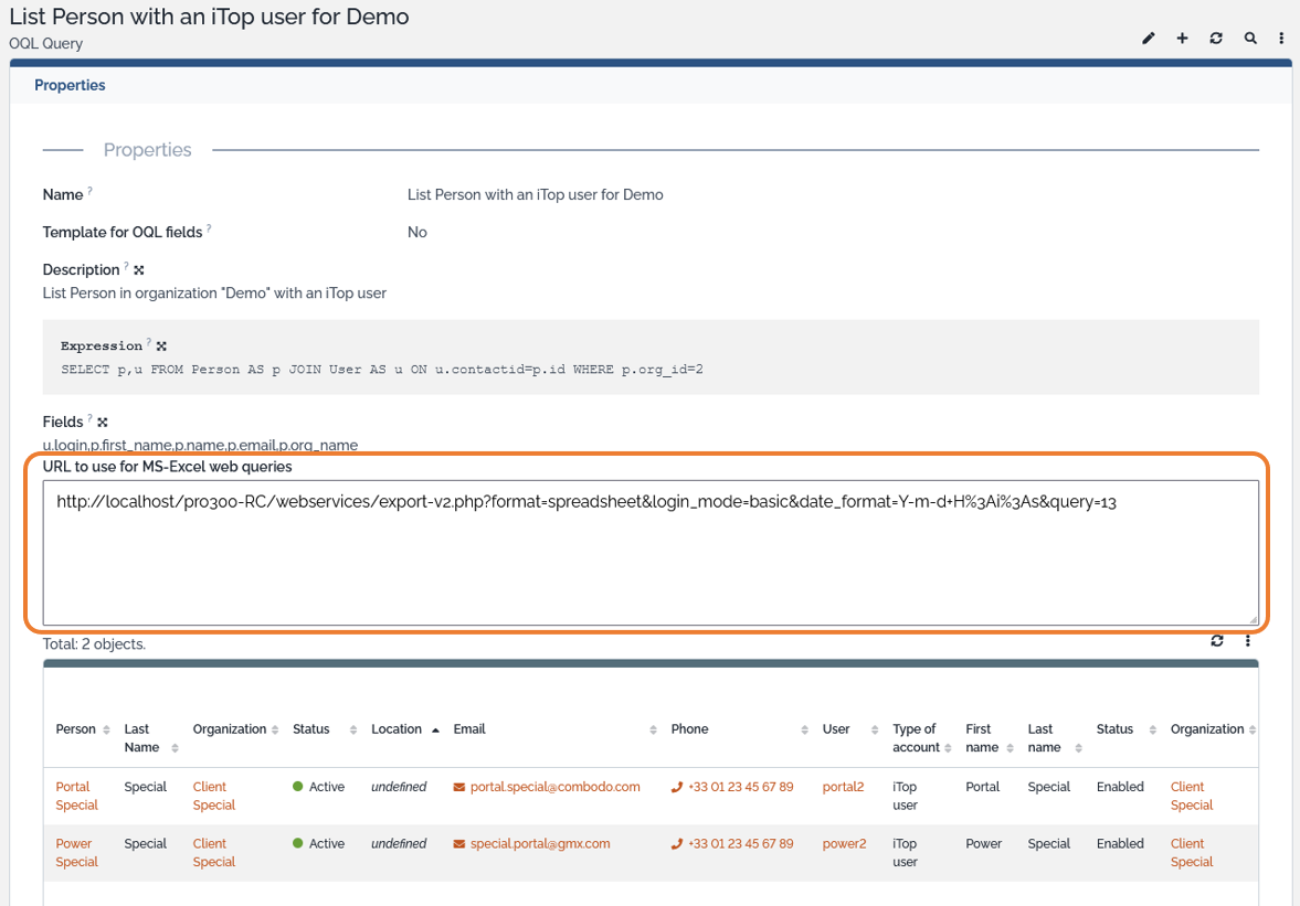 URL to run a stored query URL to run a stored query