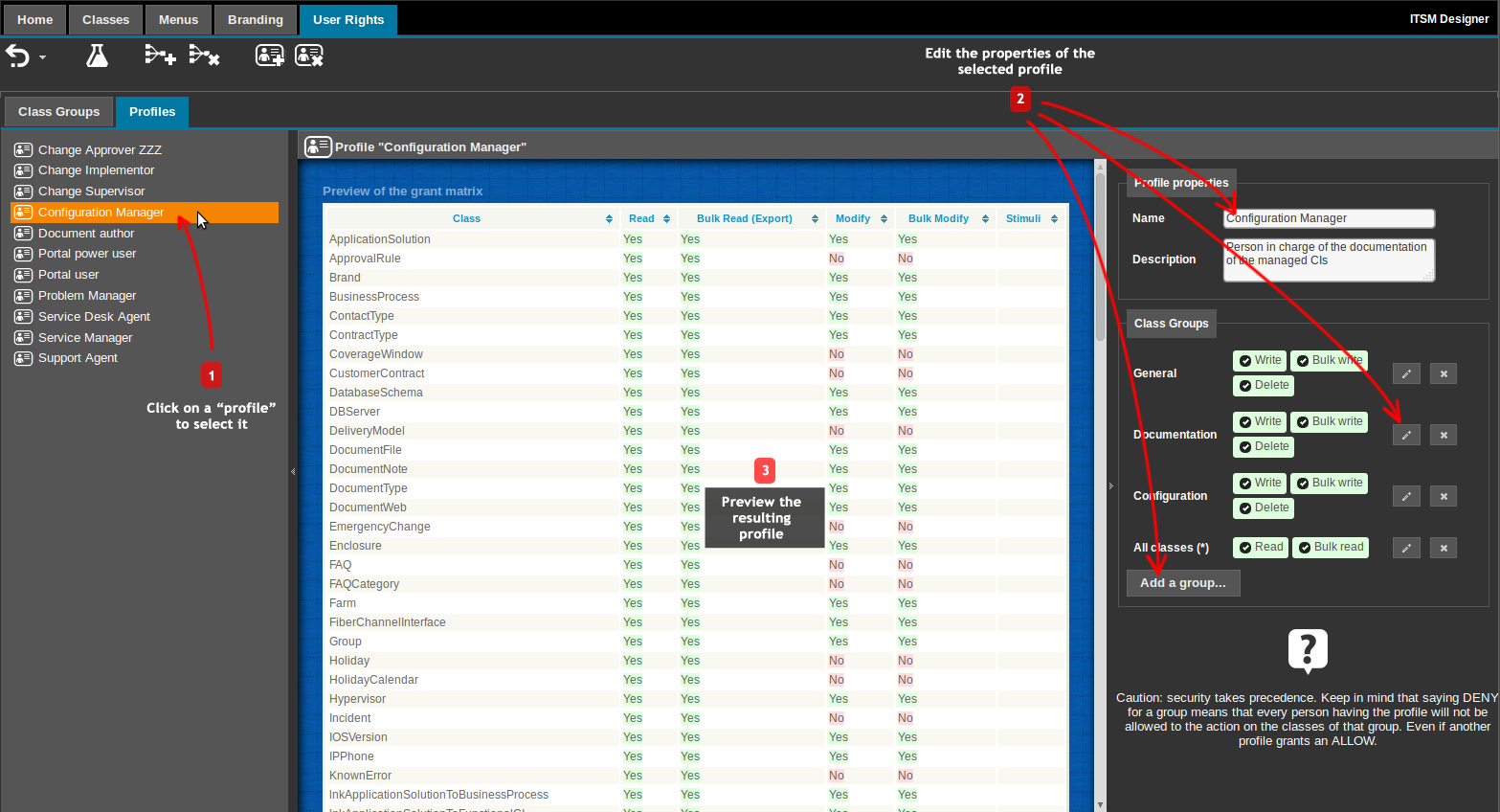 Managing Profiles Managing Profiles