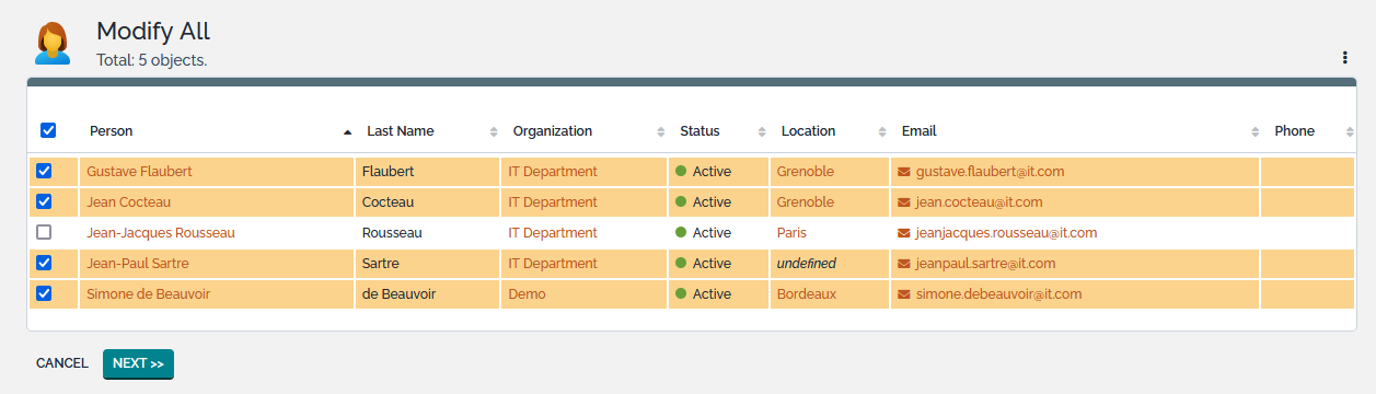 Modify All Modify All
